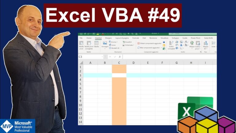 Macro per colorare celle excel