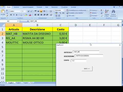 Vba excel leggere contenuto cella