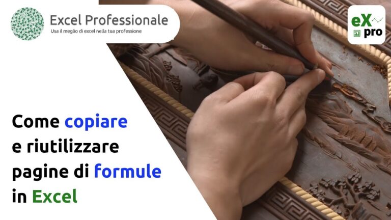 Come copiare una pagina excel