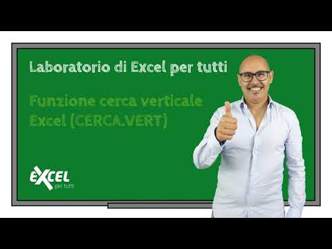Excel esercizi da svolgere cerca vert
