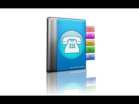 Rubrica telefonica excel italiano gratis