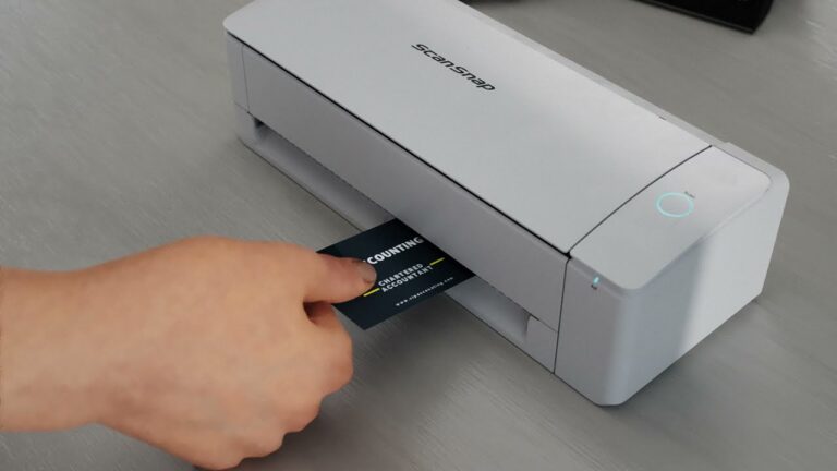 Scanner biglietti da visita excel