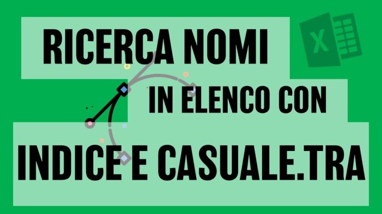 Estrazione nomi casuali senza ripetizione excel Estrazione nomi casuali senza ripetizione excel