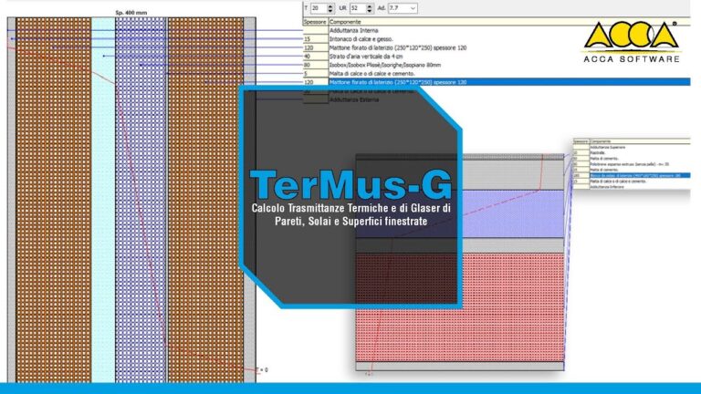 Calcolo della trasmittanza termica excel
