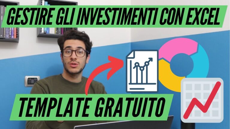File excel per gestione investimenti