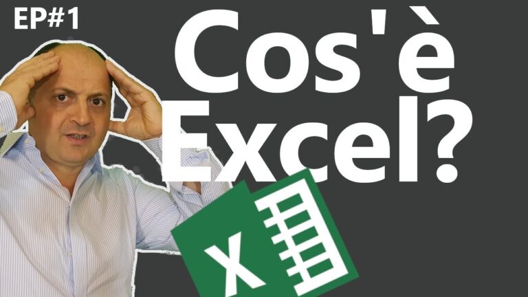 Cos è excel e a cosa serve