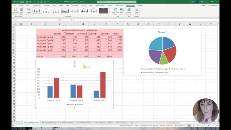 Come inserire titolo grafico excel