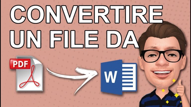 Convertire word in excel love