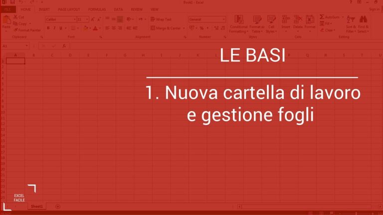 Come creare una cartella excel