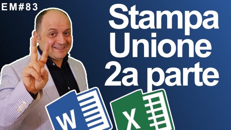 Stampa unione word excel formato data