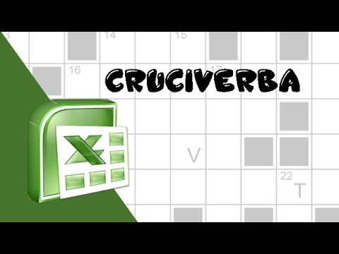 Creare un cruciverba con excel