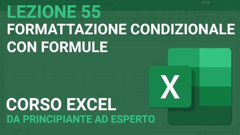 Excel formattazione condizionale con formula se