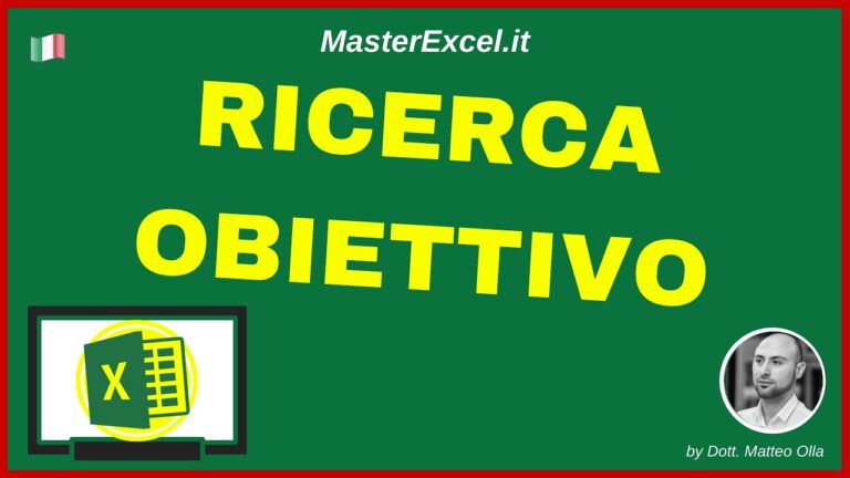 Ricerca obiettivo excel in inglese